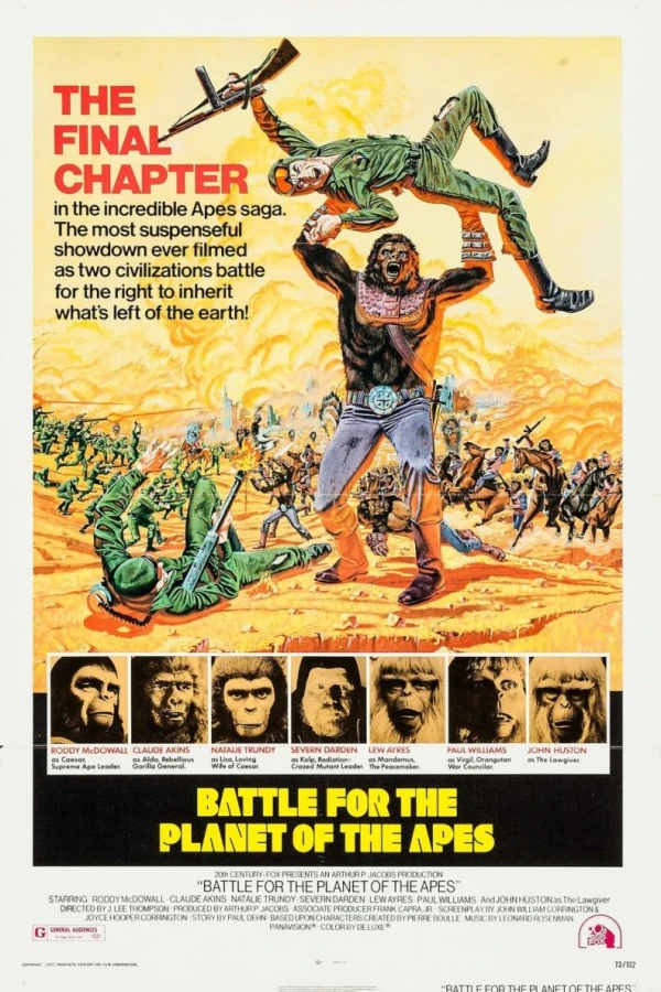 Battle for the Planet of the Apes Cartaz