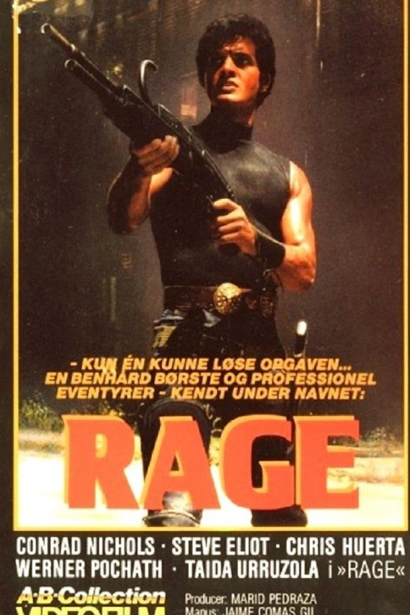 A Man Called Rage Cartaz