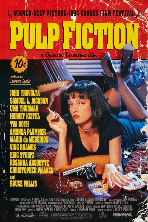 Pulp Fiction: Tempo de Violência Cartaz