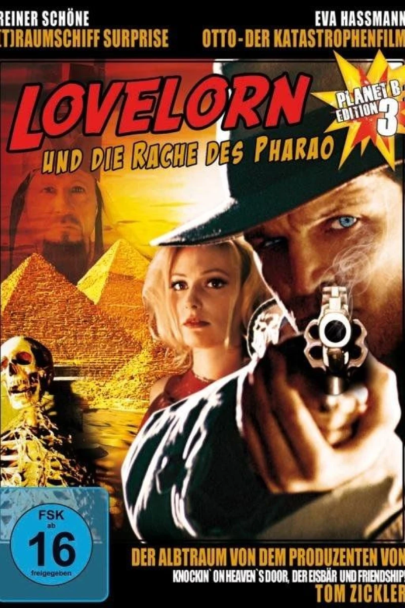Detective Lovelorn und die Rache des Pharao Cartaz