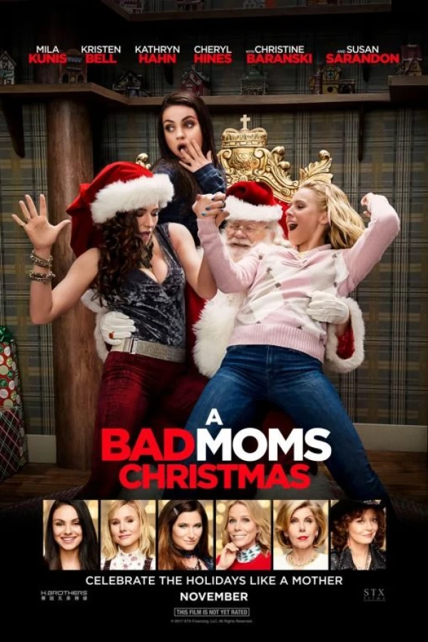 A Bad Moms Christmas Cartaz