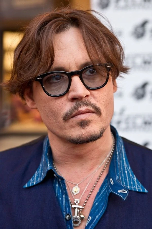<strong>Johnny Depp</strong>. Imagem por Arnold Wells.