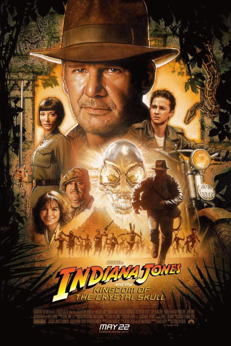 Indiana Jones and the Kingdom of the Crystal Skull Cartaz