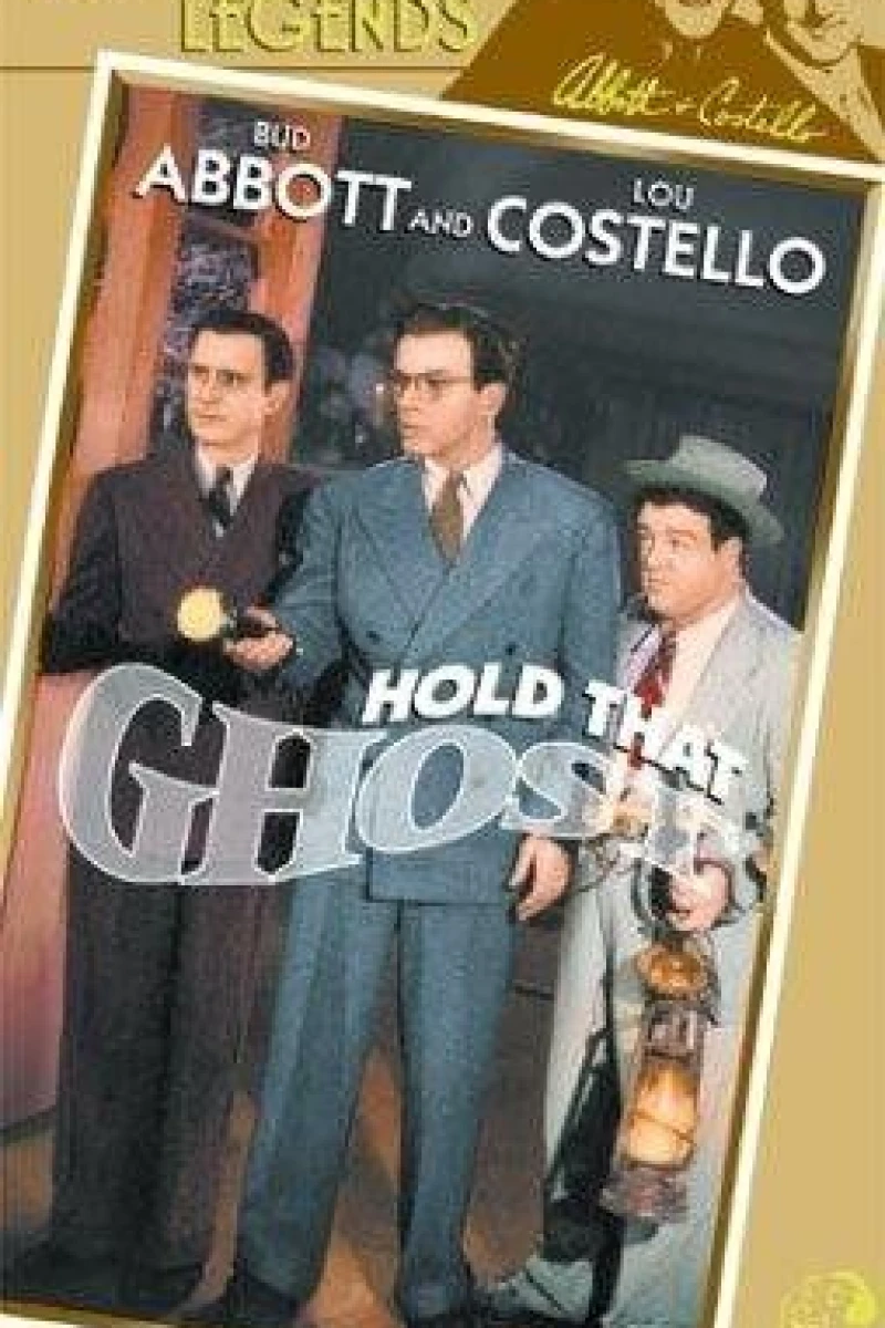 Hold That Ghost Cartaz