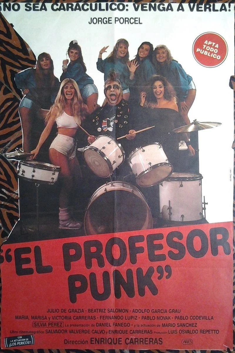 El profesor Punk Cartaz
