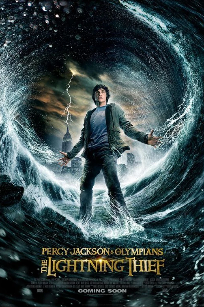 Percy Jackson the Olympians: The Lightning Thief Cartaz